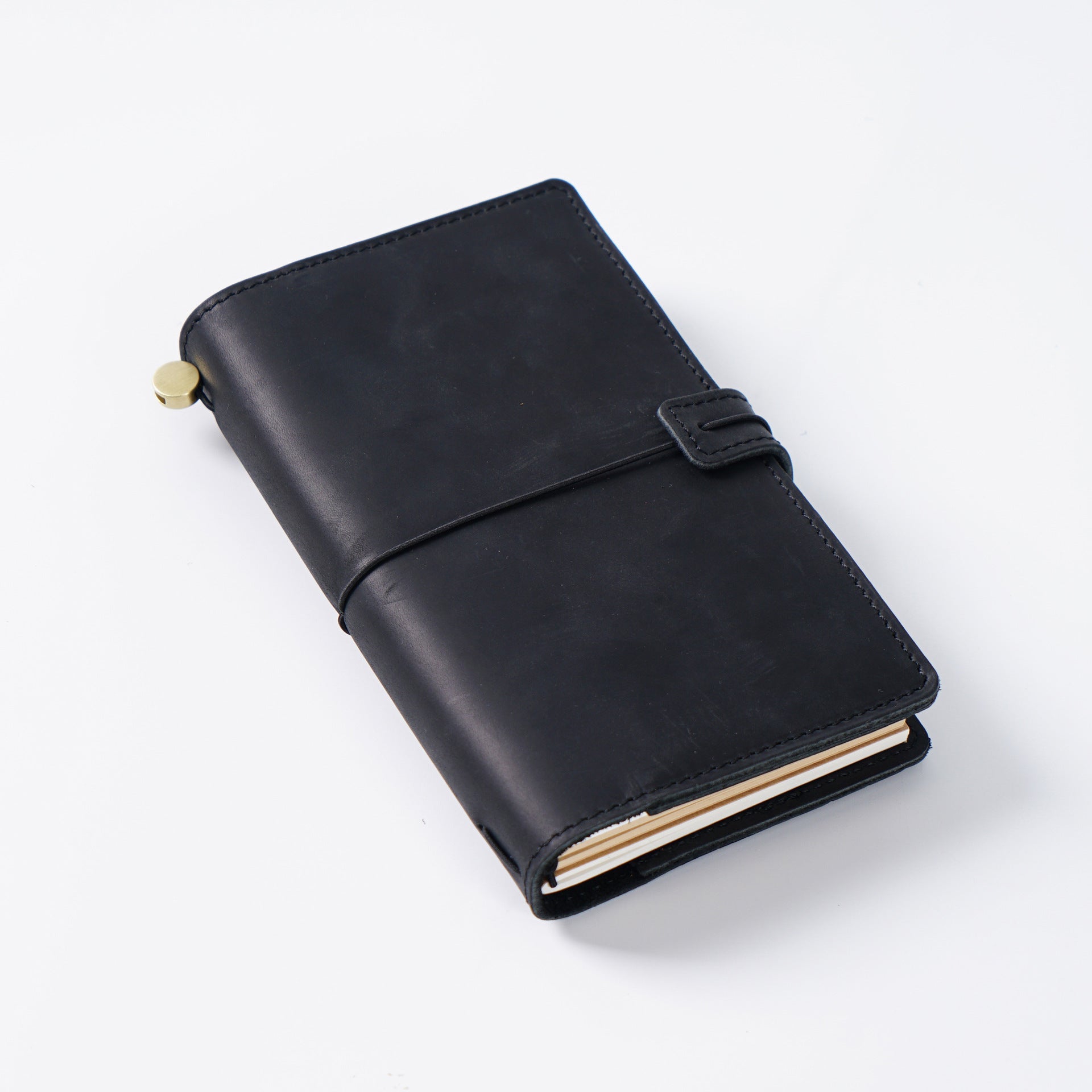 Wholesale Cowhide Mini Notebook Creative Loose-leaf Multifunctional Retro Notebook